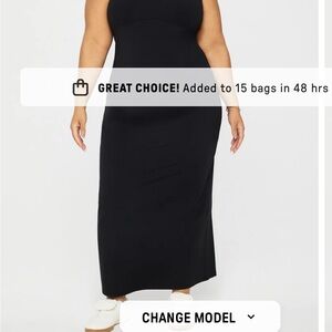 Fabletics Black Maxi Dress